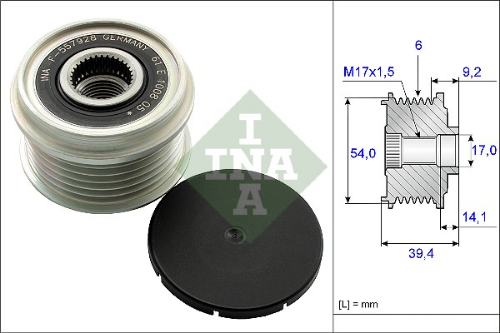 Schaeffler INA 535 0151 10 Elektrik Sistemi Alternatör - FIAT PUNTO EVO (199_) uyumlu