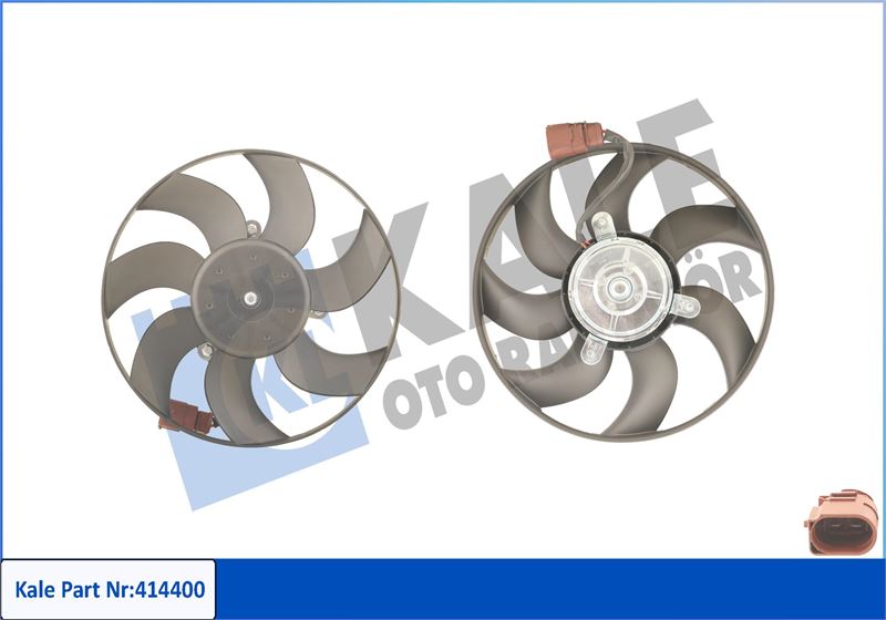 KALE OTO RADYATÖR 414400 Soğutma Sistemi Fan - VW PASSAT B7 (362) uyumlu