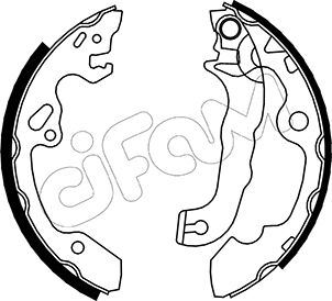CIFAM 153-133 Fren Sistemleri Fren Pabucu - FORD FOCUS I (DAW, DBW) uyumlu