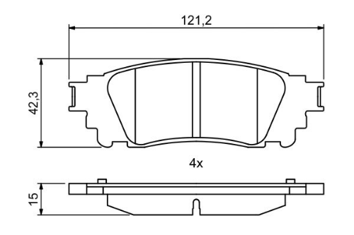 BOSCH 0 986 494 822 30-GRP-0 986 494 822 Ürün Görseli