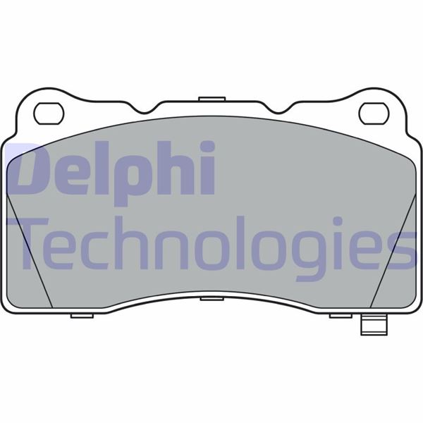 DELPHI LP3362 Fren Sistemleri Fren Balatası - SAAB 9-5 (YS3G) uyumlu