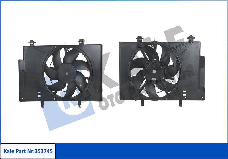 KALE OTO RADYATÖR 353745 Soğutma Sistemi Fan - FORD TRANSIT COURIER B460 MPV uyumlu