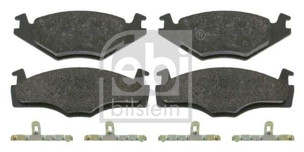 FEBI BILSTEIN 16005 Fren Sistemleri Fren Balatası - VW GOLF I (17) uyumlu