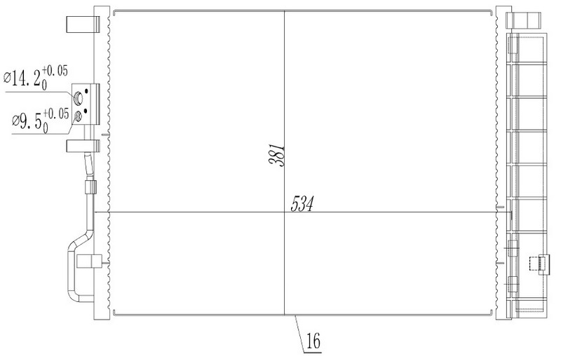 Klima Radyatörü - CHY938016 Ürün Görseli