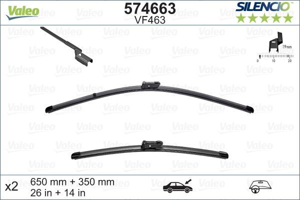 VALEO 574663 Kaporta & Gövde Parçaları Cam Silecek Mekanizması - HYUNDAI ix20 (JC) uyumlu