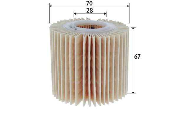 VALEO 586600 Motor Yağ Filtresi - TOYOTA VERSO S (_P12_) uyumlu