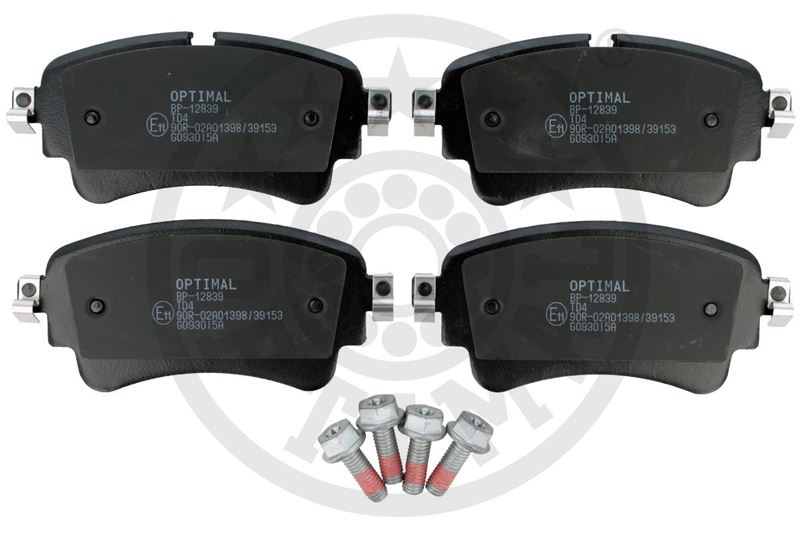OPTIMAL BP-12839 Fren Sistemleri Fren Balatası - AUDI Q7 (4MB, 4MG, 4MQ) uyumlu