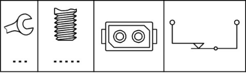 HELLA 6DF 006 095-001 Elektrik Sistemi Şalter - BMW 3 (E30) uyumlu