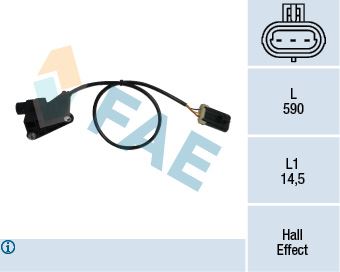 FAE 79137 Motor Eksantrik Mili - OPEL CORSA B (S93) uyumlu