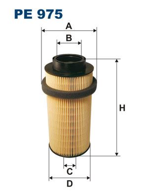 FILTRON PE 975 Yakıt Sistemi Yakıt Filtresi