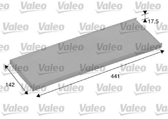 VALEO 698858 İklimlendirme Sistemi Polen Filtresi - PEUGEOT BOXER Minibüs/Otobüs (230P) uyumlu