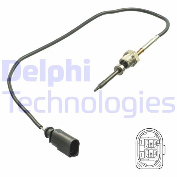 DELPHI TS30165 Emme & Egzoz Sistemi Egzoz Sensörleri - AUDI A6 C6 (4F2) uyumlu