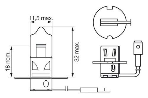BOSCH 1 987 301 006 Farlar & Aydınlatma Ampuller - FORD FIESTA II (FBD) uyumlu
