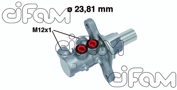 CIFAM 202-700 Fren Sistemleri Ana Fren Merkezi - OPEL CORSA D (S07) uyumlu
