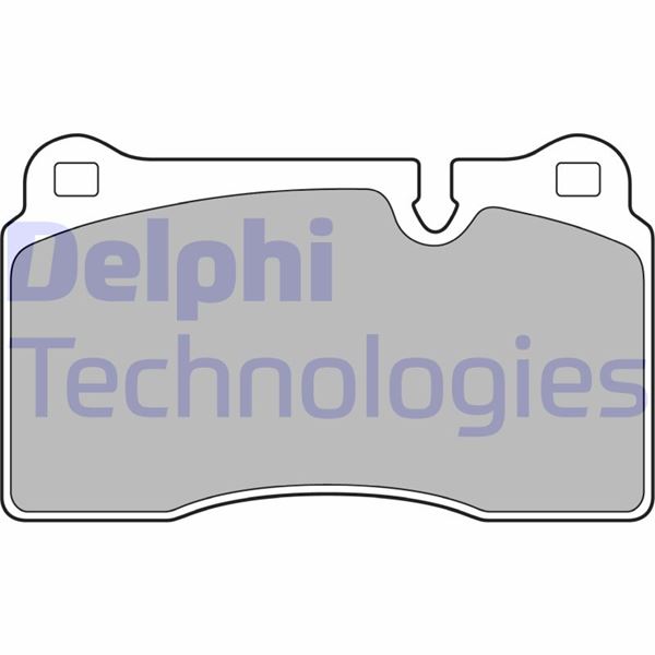 DELPHI LP2009 Fren Sistemleri Fren Balatası - ASTON MARTIN VANTAGE Vantage uyumlu