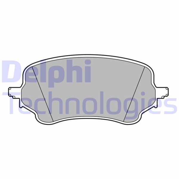 DELPHI LP3648 Fren Sistemleri Fren Balatası - FORD PUMA (J2K, CF7) uyumlu