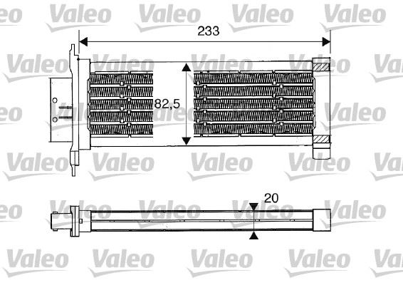 VALEO 812235 İklimlendirme Sistemi Sabit Kalorifer - RENAULT MEGANE III Coupe (DZ0/1_) uyumlu