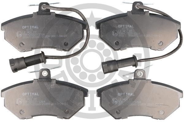 OPTIMAL BP-09773 Fren Sistemleri Fren Balatası - AUDI 80 B3 Sedan (893, 894, 8A2) uyumlu