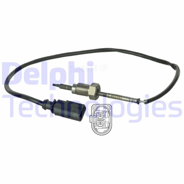 DELPHI TS30038 Emme & Egzoz Sistemi Egzoz Sensörleri - VW TRANSPORTER T5 Minibüs/Otobüs (7HB, 7HJ, 7EB, 7EJ) uyumlu
