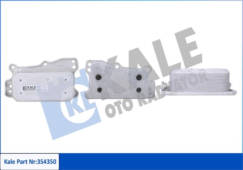 KALE OTO RADYATÖR 354350 Motor Yağ Soğutucusu - MERCEDES-BENZ S-SERISI (W221, V221) uyumlu