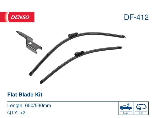 DENSO DF-412 Kaporta & Gövde Parçaları Cam Silecek Mekanizması - PORSCHE CAYENNE (9YA) uyumlu