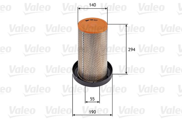 VALEO 585637 Motor Hava Filtresi - CITROËN C25 Minibüs/Otobüs (280_, 290_) uyumlu