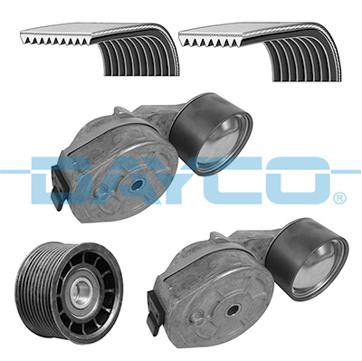 DAYCO KPV155HD Motor Kayış Kasnağı - VOLVO FM uyumlu
