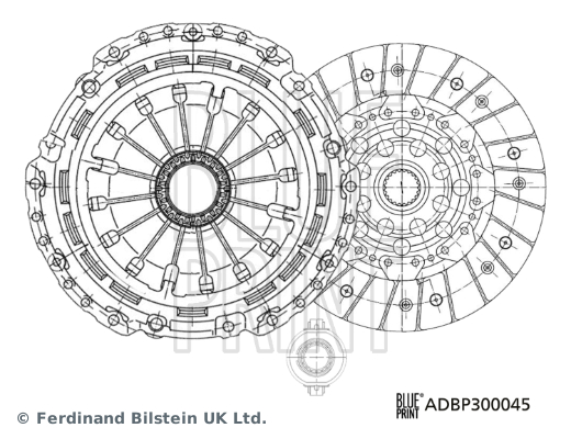 BLUE PRINT ADBP300045 Debriyaj Sistemi Debriyaj Seti - LANCIA PHEDRA (179_) uyumlu