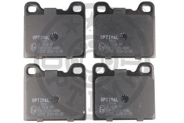 OPTIMAL BP-09509 Fren Sistemleri Fren Balatası - VOLVO 740 (744) uyumlu