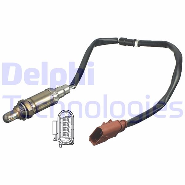 DELPHI ES11118-12B1 Emme & Egzoz Sistemi Egzoz Sensörleri - VW POLO V (6R1, 6C1) uyumlu