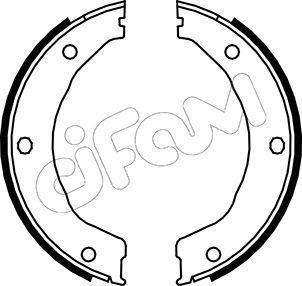CIFAM 153-145 Fren Sistemleri El Fren Kolu - FORD ESCORT IV (GAF, AWF, ABFT) uyumlu