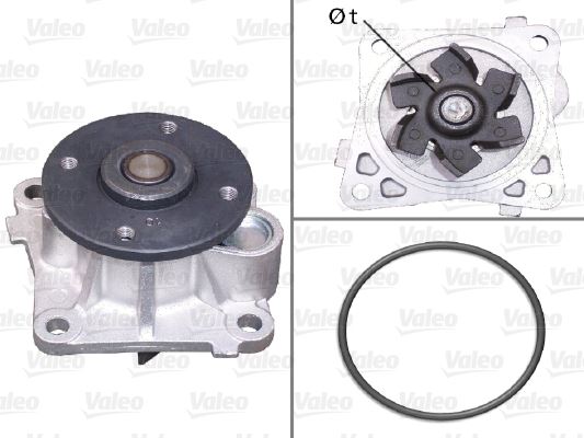 VALEO 506962 Motor Devirdaim - MITSUBISHI LANCER VIII (CY_A, CZ_A) uyumlu