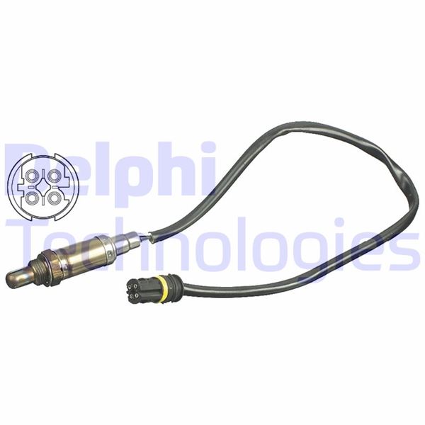 DELPHI ES11114-12B1 Emme & Egzoz Sistemi Egzoz Sensörleri - BMW Z3 Roadster (E36) uyumlu