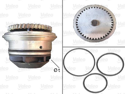 VALEO 506877 Motor Devirdaim - VW LT 28-46 II Platform şasi (2DC, 2DF, 2DG, 2DL, 2DM) uyumlu