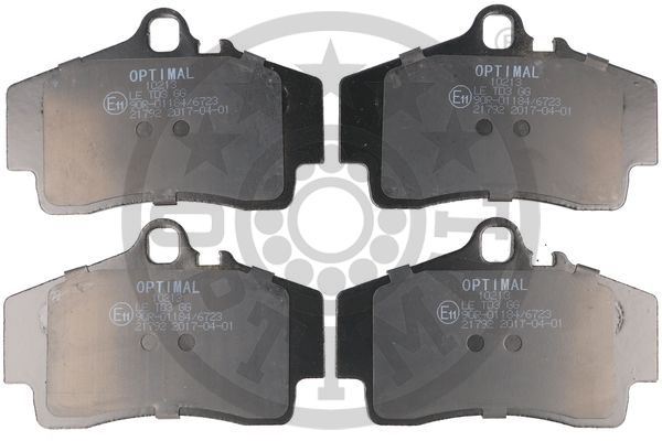 OPTIMAL BP-10213 Fren Sistemleri Fren Balatası - PORSCHE BOXSTER (986) uyumlu