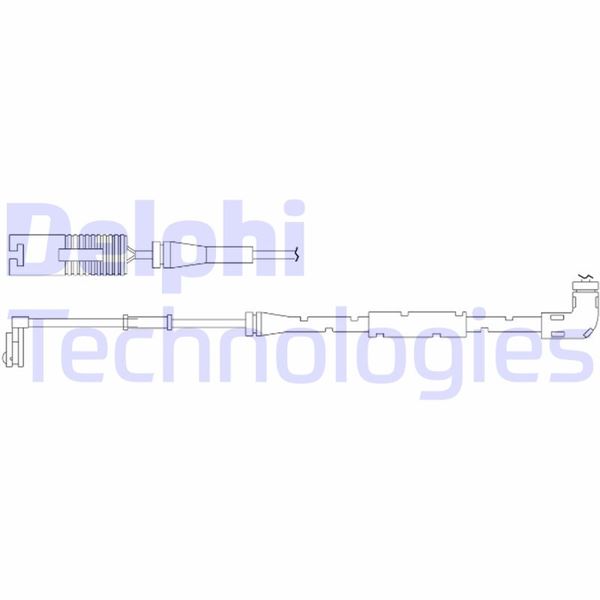 DELPHI LZ0195 Fren Sistemleri Aşınma Göstergesi - LAND ROVER RANGE ROVER III (L322) uyumlu