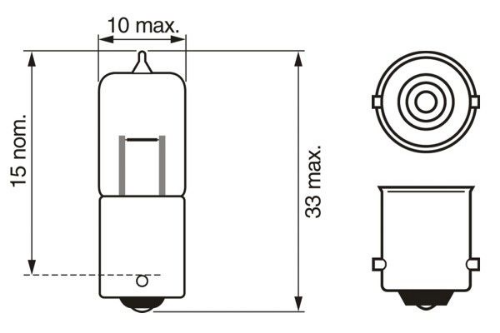 BOSCH 1 987 302 233 Farlar & Aydınlatma Ampuller