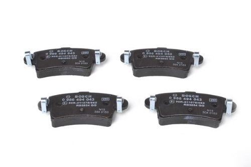 BOSCH 0 986 494 043 Fren Sistemleri Fren Balatası - RENAULT MASTER II Panelvan/Van (FD) uyumlu