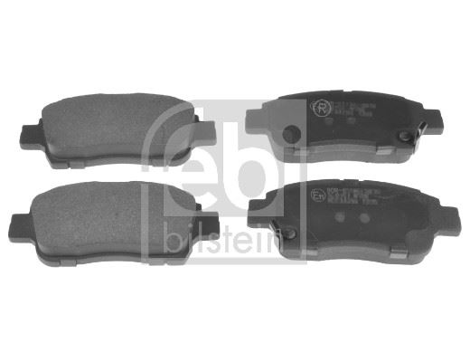FEBI BILSTEIN 116271 Fren Sistemleri Fren Balatası - TOYOTA YARIS (_P1_) uyumlu