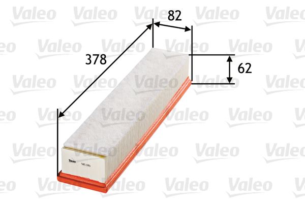 VALEO 585180 Motor Hava Filtresi - RENAULT KANGOO Express (FC0/1_) uyumlu