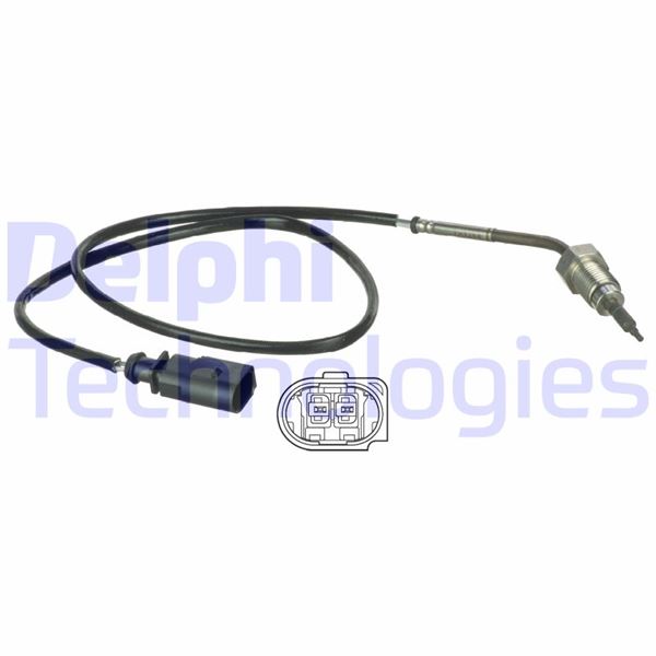 DELPHI TS30020 Emme & Egzoz Sistemi Egzoz Sensörleri - VW CADDY III Kasa/büyük limuzin (2KA, 2KH, 2CA, 2CH) uyumlu