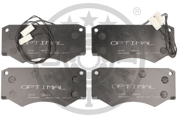 OPTIMAL BP-09851 Fren Sistemleri Fren Balatası - IVECO DAILY II Platform şasi uyumlu