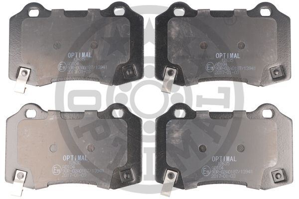OPTIMAL BP-12635 Fren Sistemleri Fren Balatası - JEEP GRAND CHEROKEE IV (WK, WK2) uyumlu