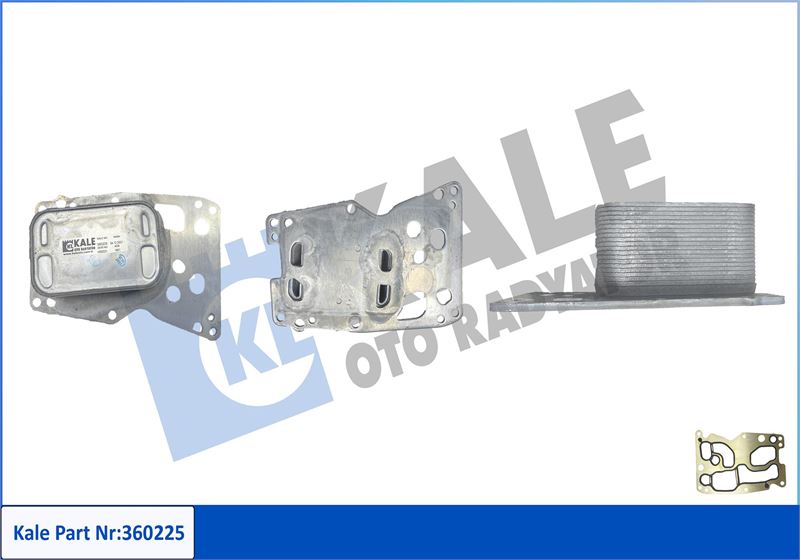 KALE OTO RADYATÖR 360225 Motor Yağ Soğutucusu - BMW 1 (F20) uyumlu