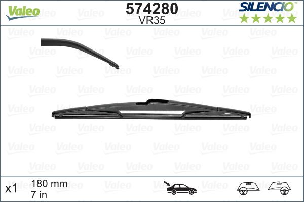 VALEO 574280 Kaporta & Gövde Parçaları Cam Silecek Mekanizması - CITROËN DS4 (NX_) uyumlu