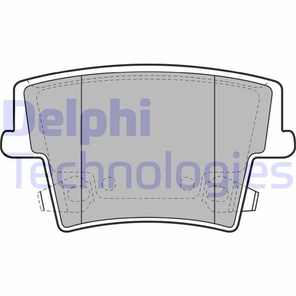 DELPHI LP2035 Fren Sistemleri Fren Balatası - CHRYSLER 300C (LX, LE) uyumlu