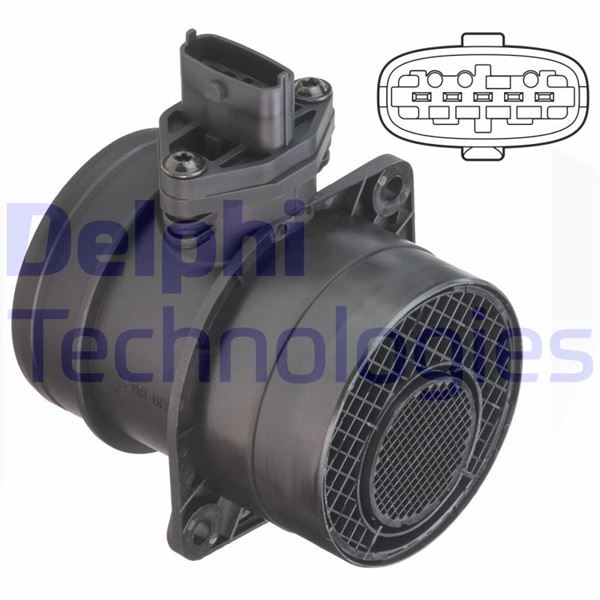 DELPHI AF10622-12B1 Motor Hava Kütle Ölçer (MAF Sensörü) - SSANGYONG RODIUS I uyumlu