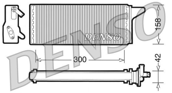 Kalorifer Radyatörü - DENSO - DRR12001 Ürün Görseli