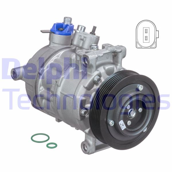 DELPHI TSP0155997 İklimlendirme Sistemi Kompresör Parçaları - VW PASSAT B7 (362) uyumlu