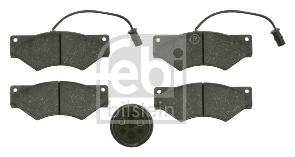 FEBI BILSTEIN 16600 Fren Sistemleri Fren Balatası - IVECO DAILY I Panelvan/Van uyumlu